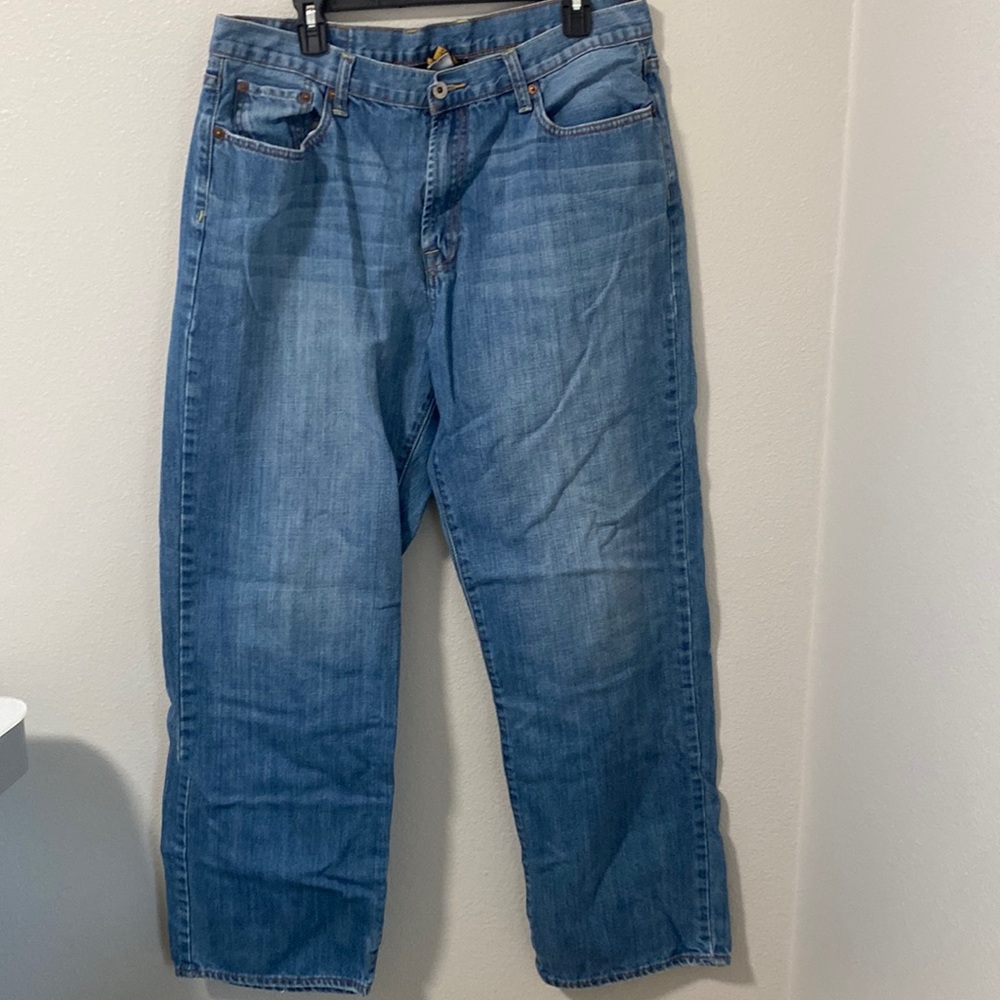 Blue Bootleg Jeans by Lucky Brand